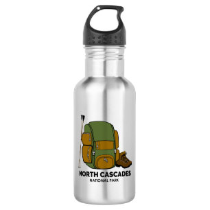 North Cascades National Park Backpack 532 Ml Water Bottle