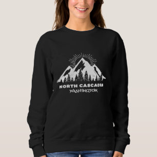 North Cascades National Park Camping Washington Sweatshirt