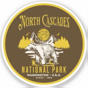 North Cascades National Park Classic Landscape