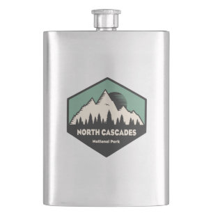 North Cascades National Park Hip Flask