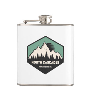 North Cascades National Park Hip Flask