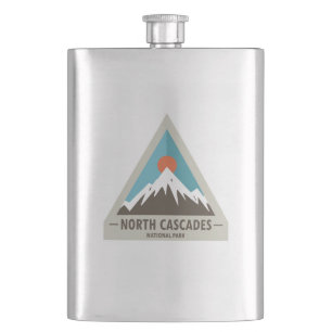 North Cascades National Park Hip Flask