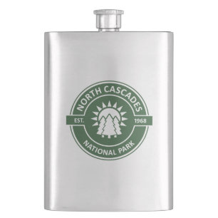 North Cascades National Park Hip Flask