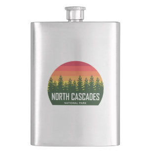 North Cascades National Park Hip Flask