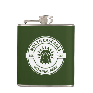 North Cascades National Park Hip Flask