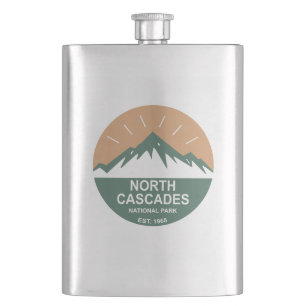 North Cascades National Park Hip Flask