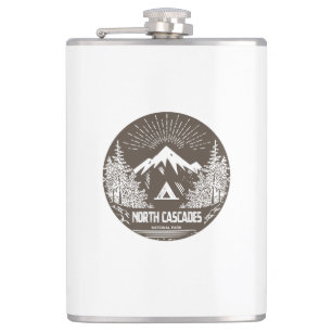 North Cascades National Park Hip Flask