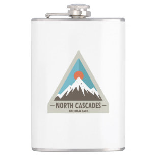 North Cascades National Park Hip Flask