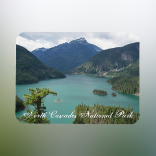 North Cascades National Park Landscape Magnet