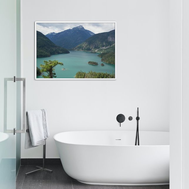 North Cascades National Park Landscape Poster (In Situ)