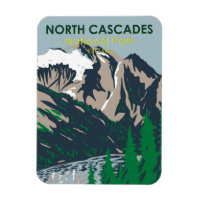 North Cascades National Park Mount Triumph Vintage