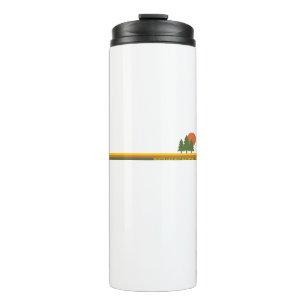 North Cascades National Park Pine Trees Sun Thermal Tumbler