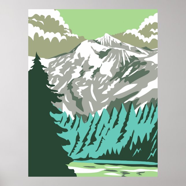 North Cascades National Park Poster (Front)