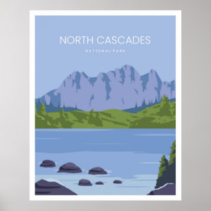 North Cascades National Park Poster