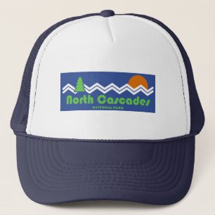 North Cascades National Park Retro Trucker Hat