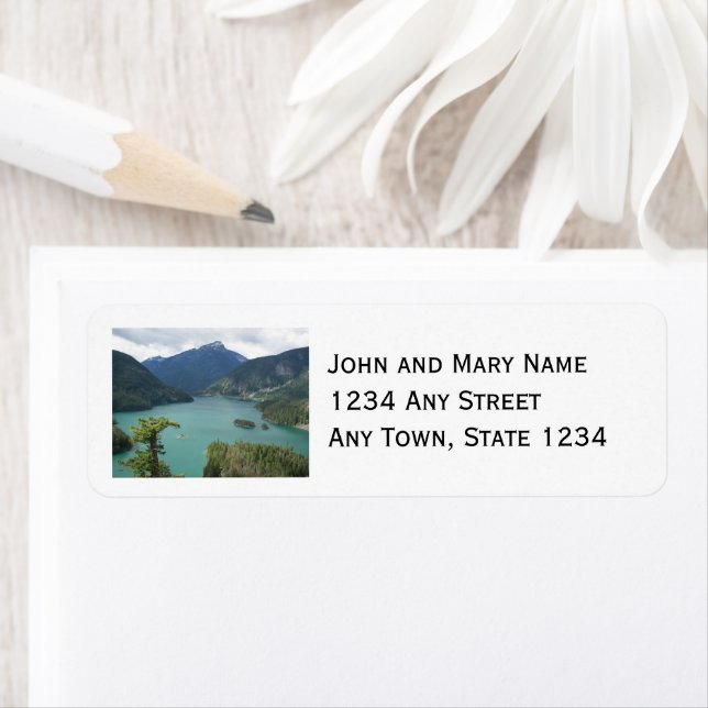 North Cascades National Park Return Address Label (Insitu)