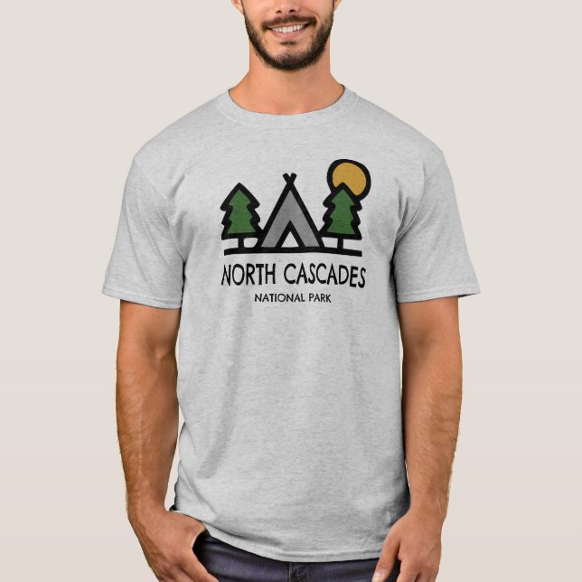 North Cascades National Park T-Shirt (Front)