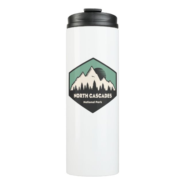 North Cascades National Park Thermal Tumbler (Front)