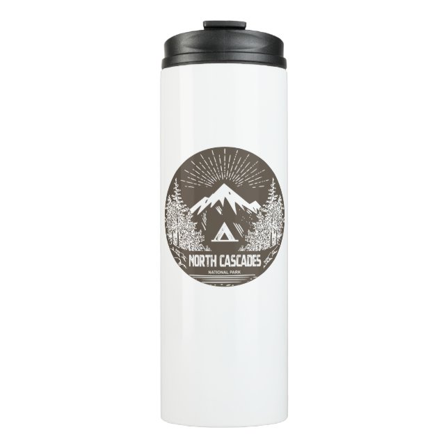 North Cascades National Park Thermal Tumbler (Front)
