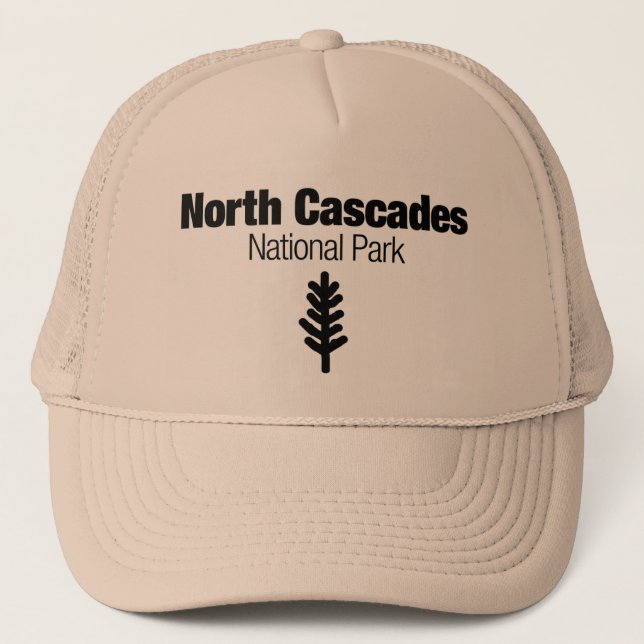 North Cascades National Park Trucker Hat (Front)