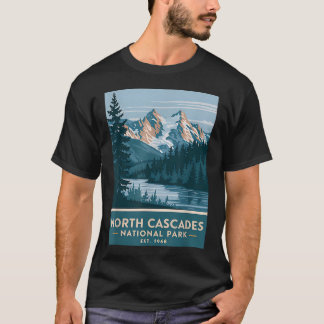 North Cascades National Park Vintage T-Shirt