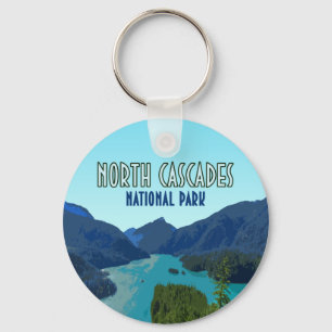 North Cascades National Park Washington Key Ring
