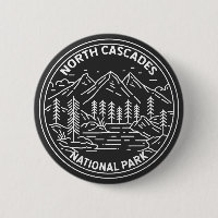 North Cascades National Park Washington Monoline