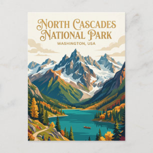 North Cascades National Park Washington Postcard