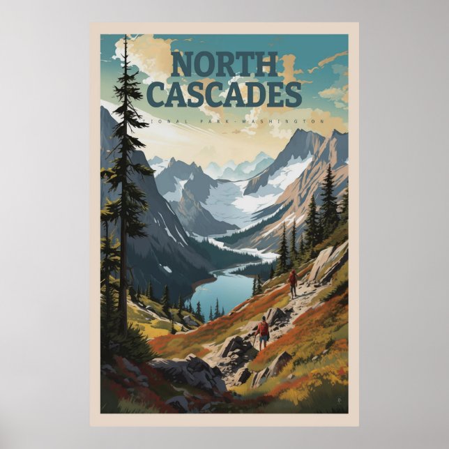 North Cascades Poster (Front)