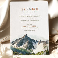  North Cascades Save The Date Mountain Destination