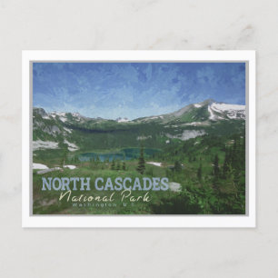 NORTH CASCADES - WASHINGTON POSTCARD