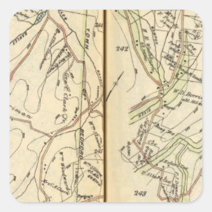 North Castle, New York Square Sticker