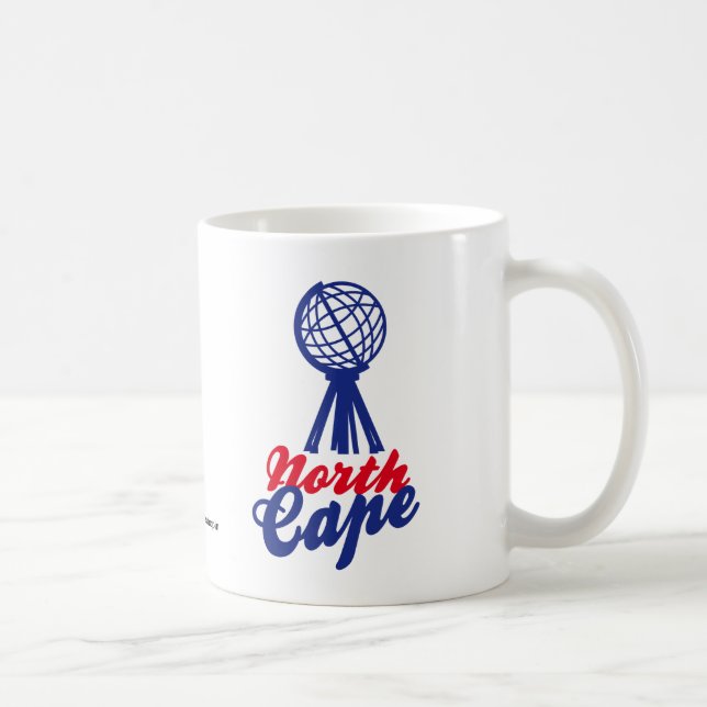 NORTH CASTRATES GLOBE SCULP. COFFEE MUG (Right)