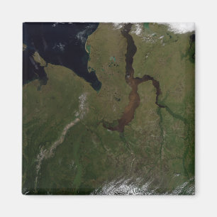 North Central Russia Magnet