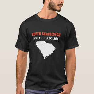 North Charleston South Carolina USA State America T-Shirt
