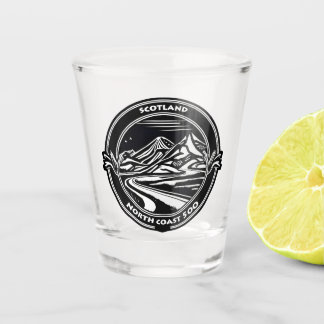 north coast 500 scotland   shot glass