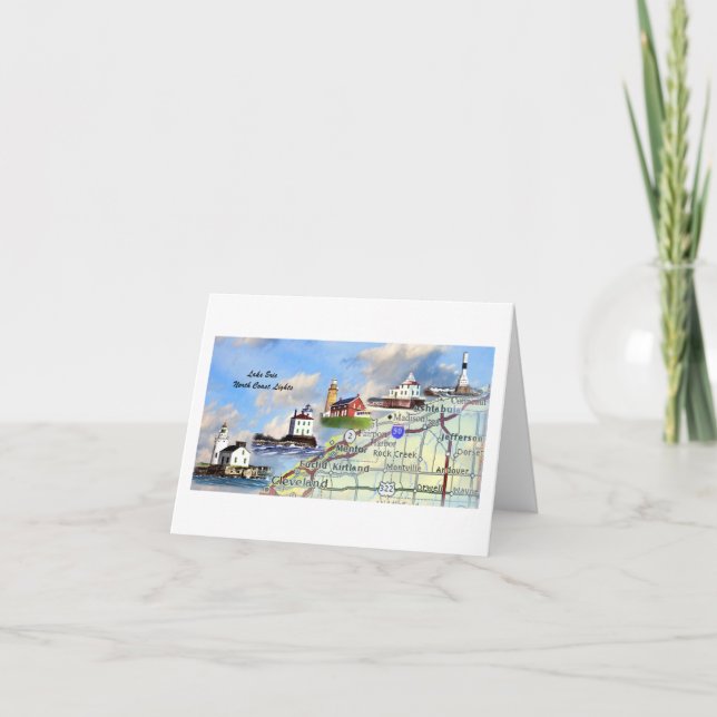 North Coast Lights Card (Front)