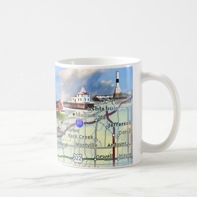 North Coast Lights Coffee Mug (Right)