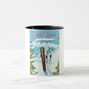 North Conway New Hampshire, to ski Mug
