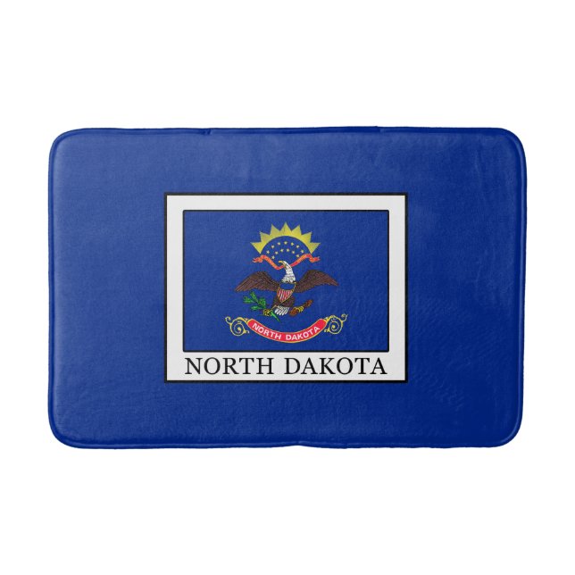 North Dakota Bath Mat (Front)