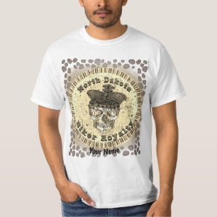 North Dakota Biker Royalty  T-Shirt