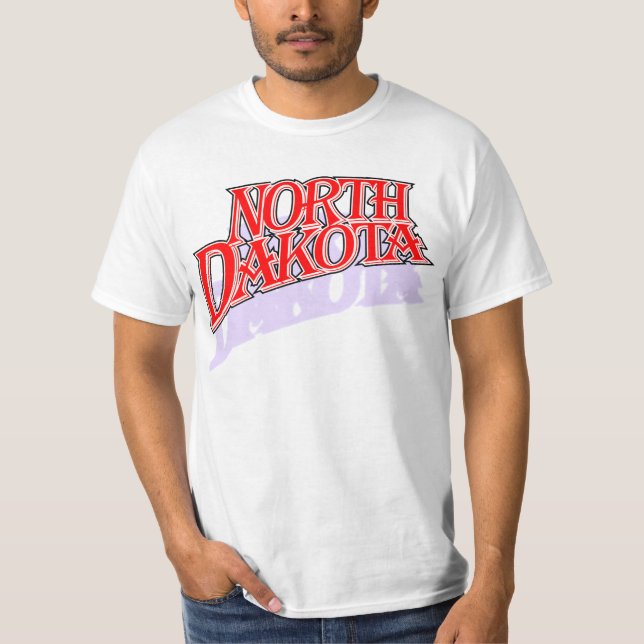 North Dakota caps shirt F/B (Front)