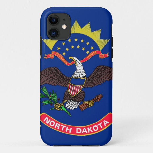 North Dakota Case-Mate iPhone Case (Back)