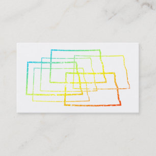 north dakota chill blur business card
