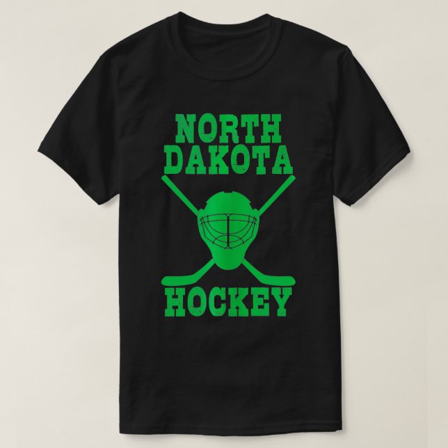 North Dakota Hockey  T-Shirt (Design Front)