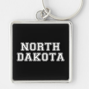 North Dakota Key Ring