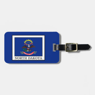 North Dakota Luggage Tag