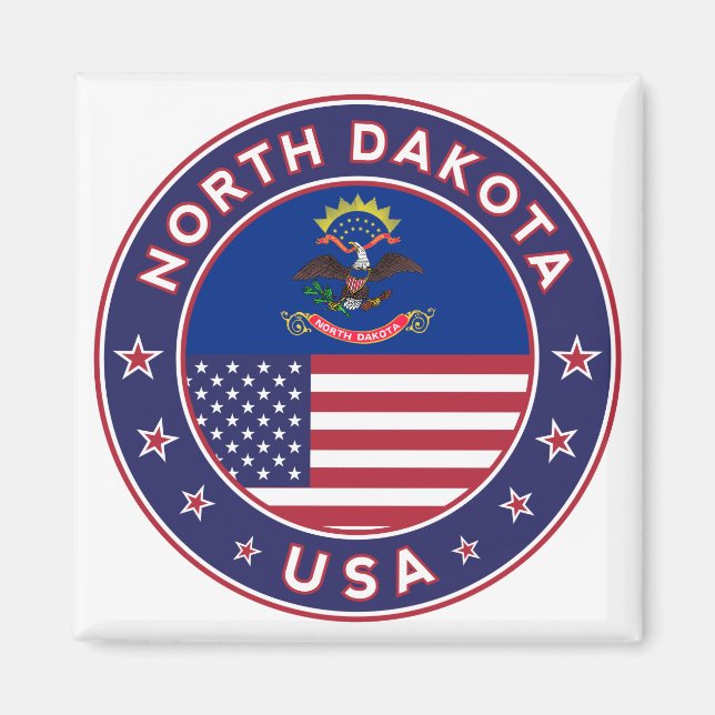 North Dakota Magnet (Front)