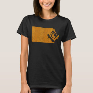 North Dakota Masons Grand Lodge Freemason Father's T-Shirt