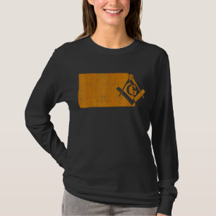 North Dakota Masons Grand Lodge Freemason Father's T-Shirt